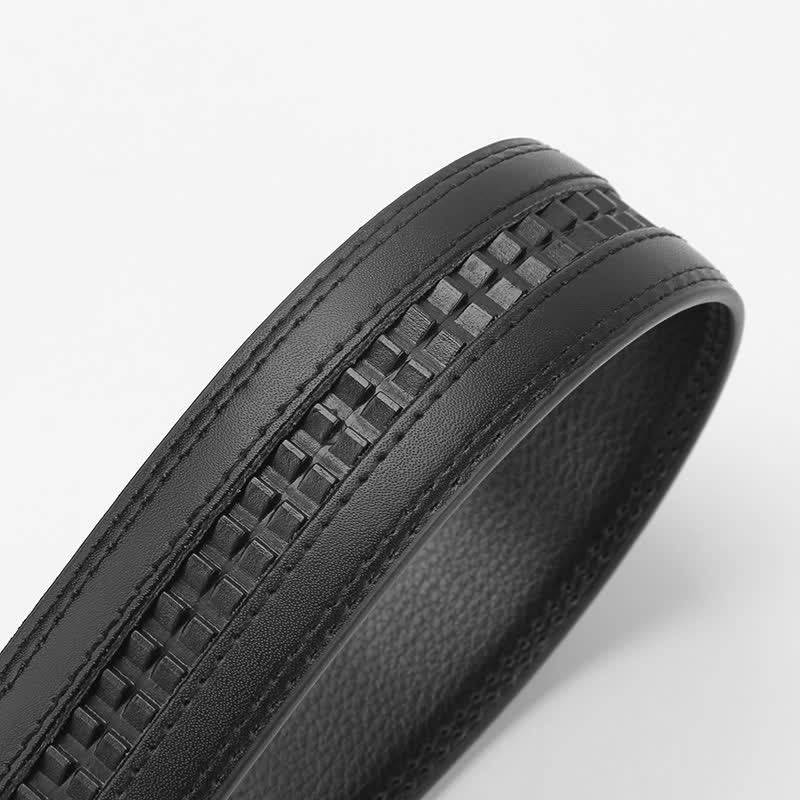 Cinturón de cuero con trinquete automático Dragon Business para hombre