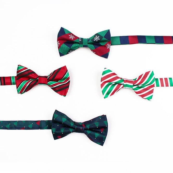 Pajarita con elementos navideños para disfraces de hombre
