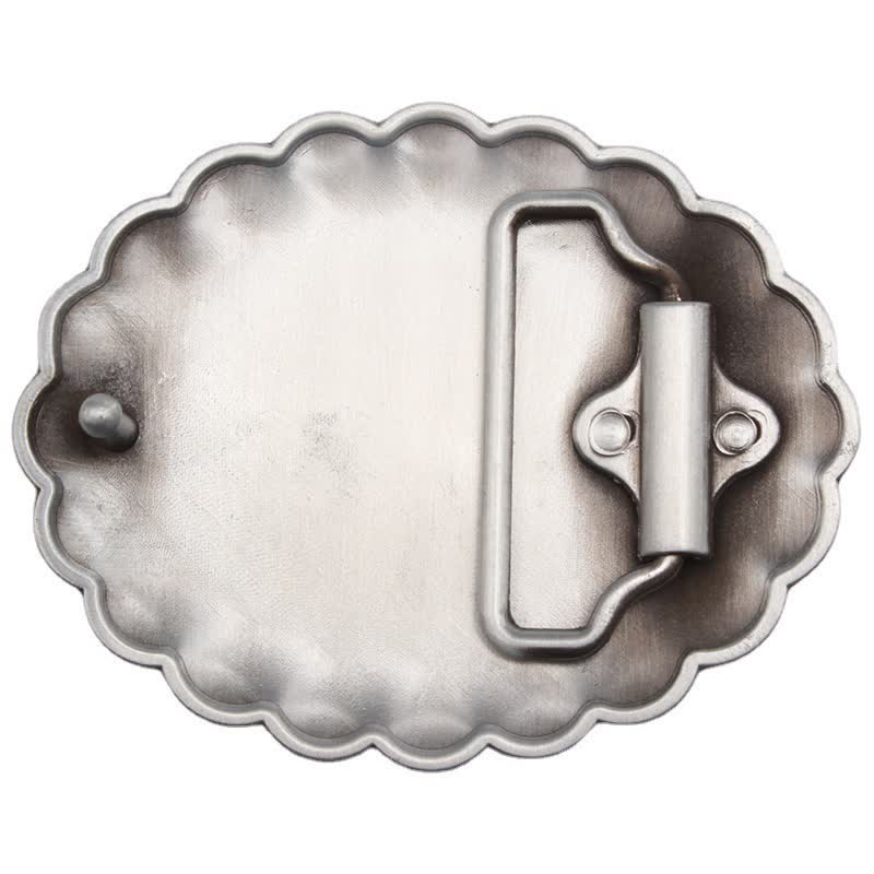 Cinturón de cuero con hebilla de tótem tribal indio para hombre, hecho a mano