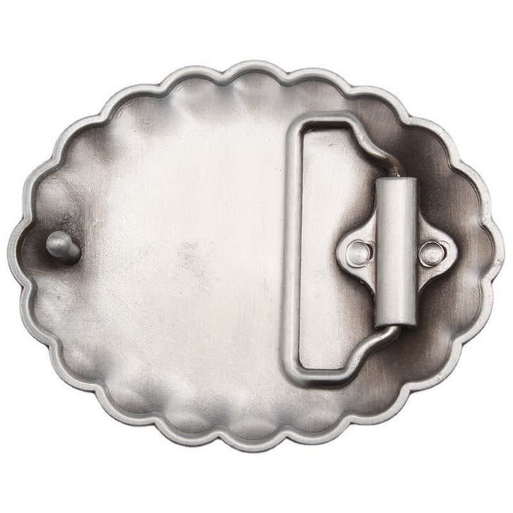 Cinturón de cuero con hebilla de tótem tribal indio para hombre, hecho a mano