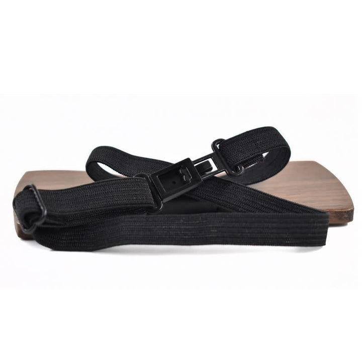 Pajarita de madera con grabado de flores de lujo para hombre