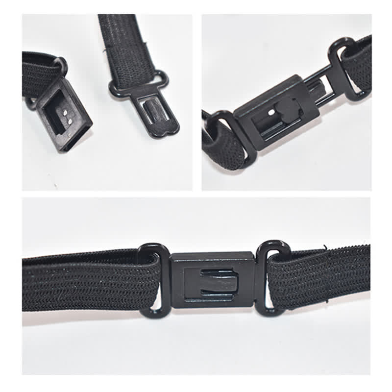 Juego de 2 pajaritas de madera con cuadros escoceses y ondas deslumbrantes para hombre