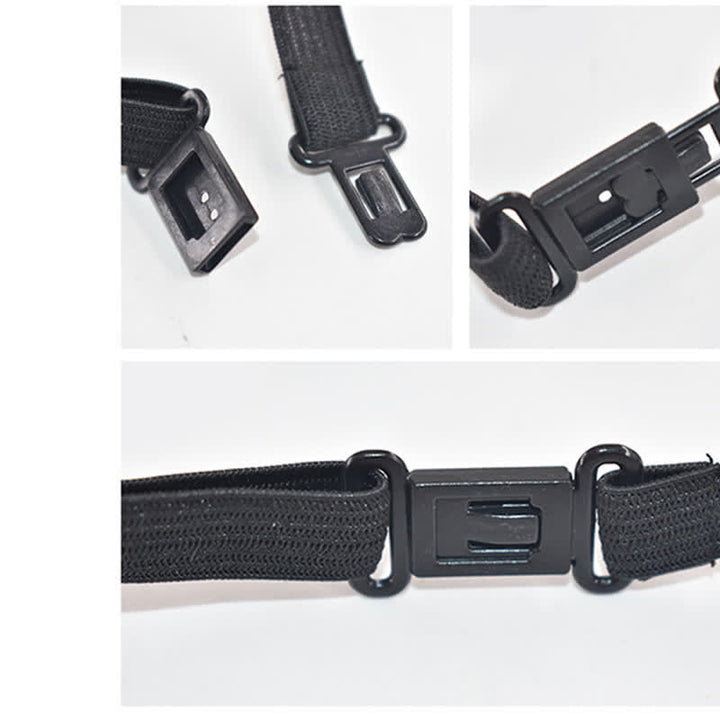 Juego de 4 pajaritas de madera con diseño 3D de moda para hombre.