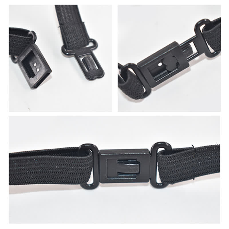 Juego de 2 pajaritas de madera talladas con bigote hueco para hombre