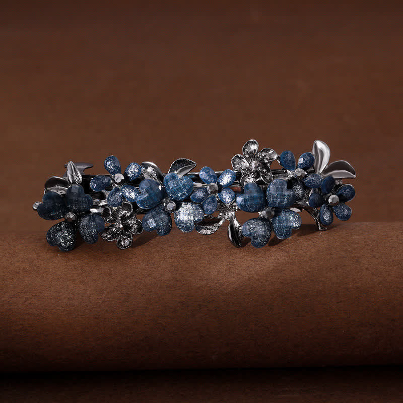 Pinza para el pelo con lindas flores de margaritas para mujer