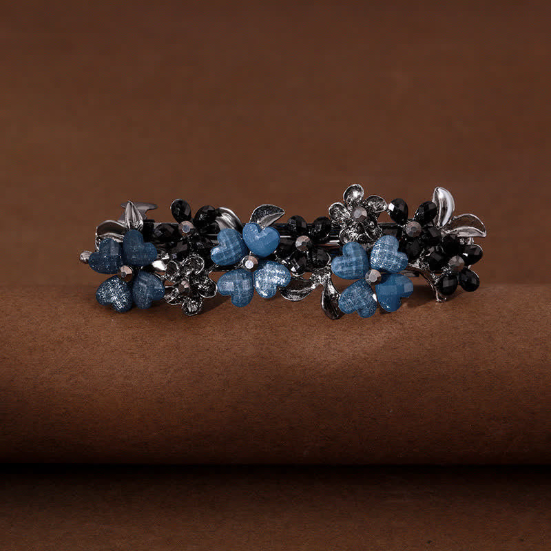 Pinza para el pelo con lindas flores de margaritas para mujer