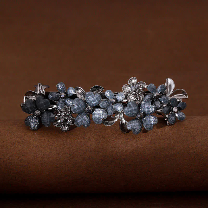 Pinza para el pelo con lindas flores de margaritas para mujer