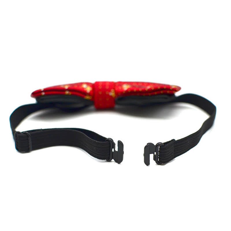 Pajarita de sarga con motivos de dibujos animados divertidos para niños