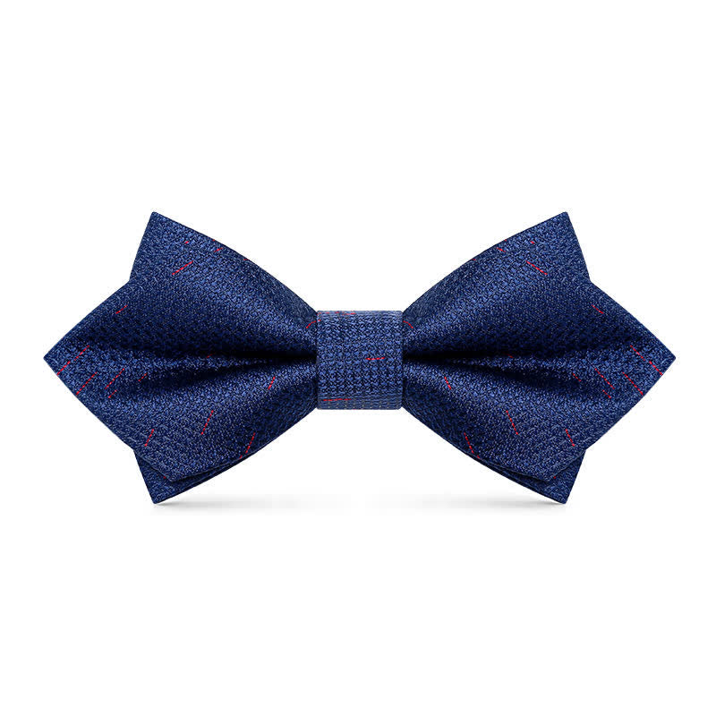 Pajarita elegante con diseño de cuadros en color degradado para hombre