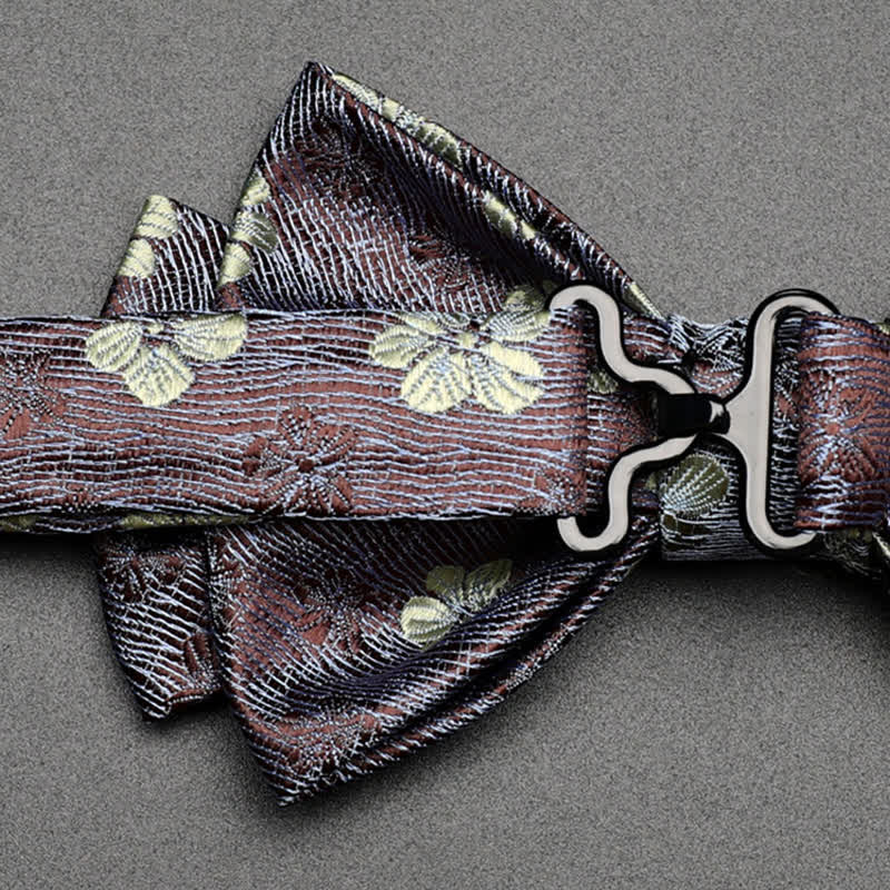 Pajarita de lujo con diseño floral Little Daisy para hombre