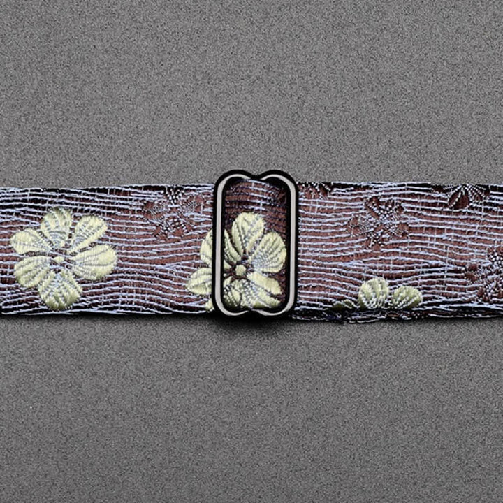 Pajarita de lujo con diseño floral Little Daisy para hombre