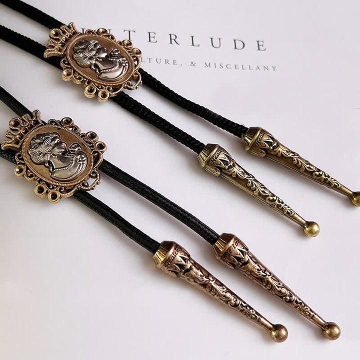 Colgante de vaquero con cabeza de retrato de belleza