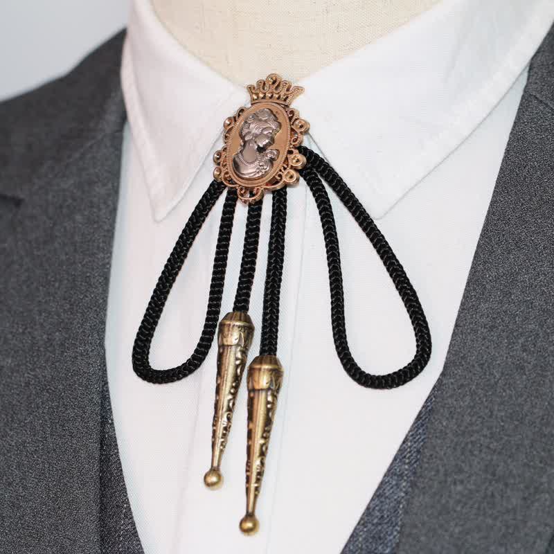 Colgante de vaquero con cabeza de retrato de belleza