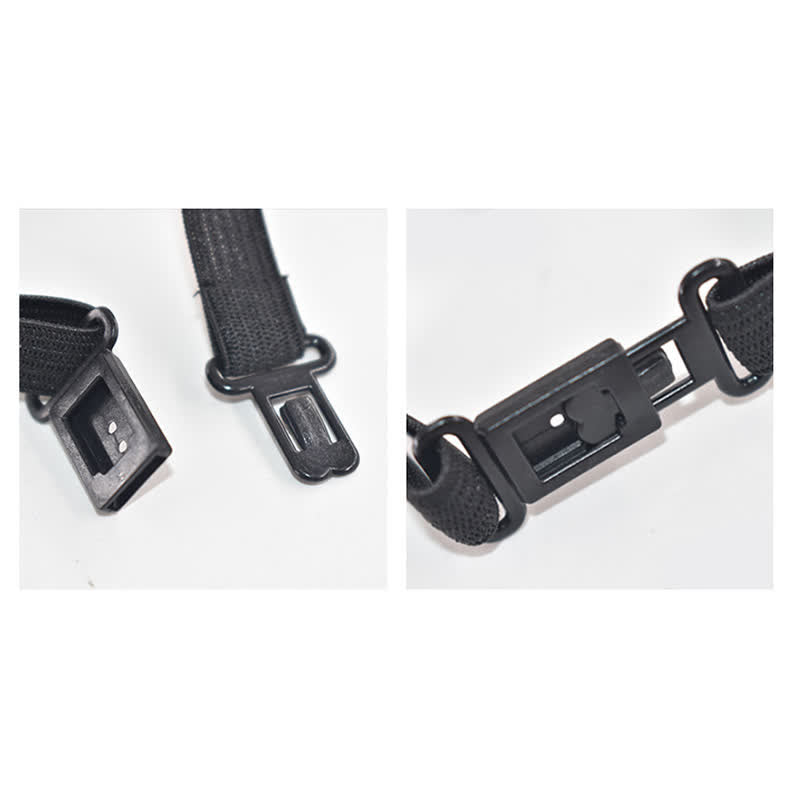 Juego de 3 pajaritas de madera con estampado de copos de nieve de invierno para hombre