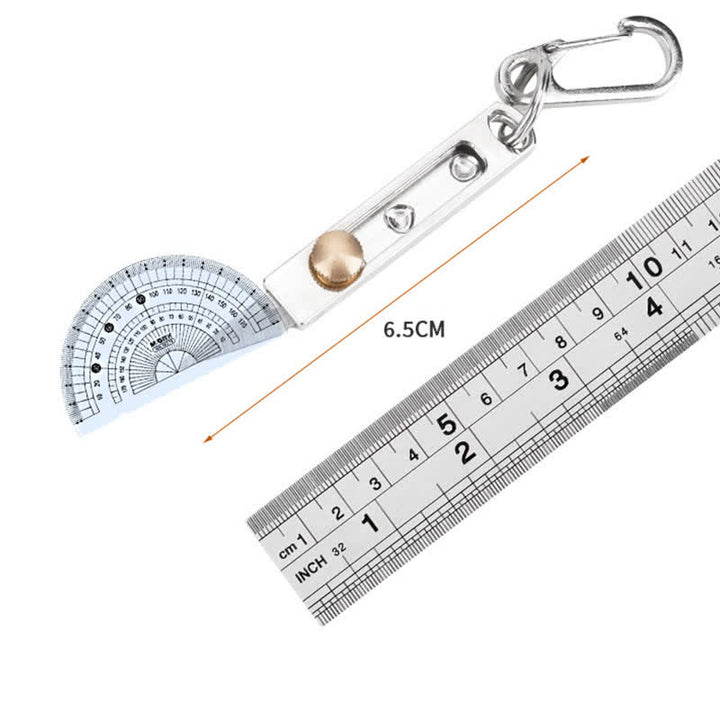 Mini cuchillo de empuje y tracción, herramienta de corte multiusos, llavero