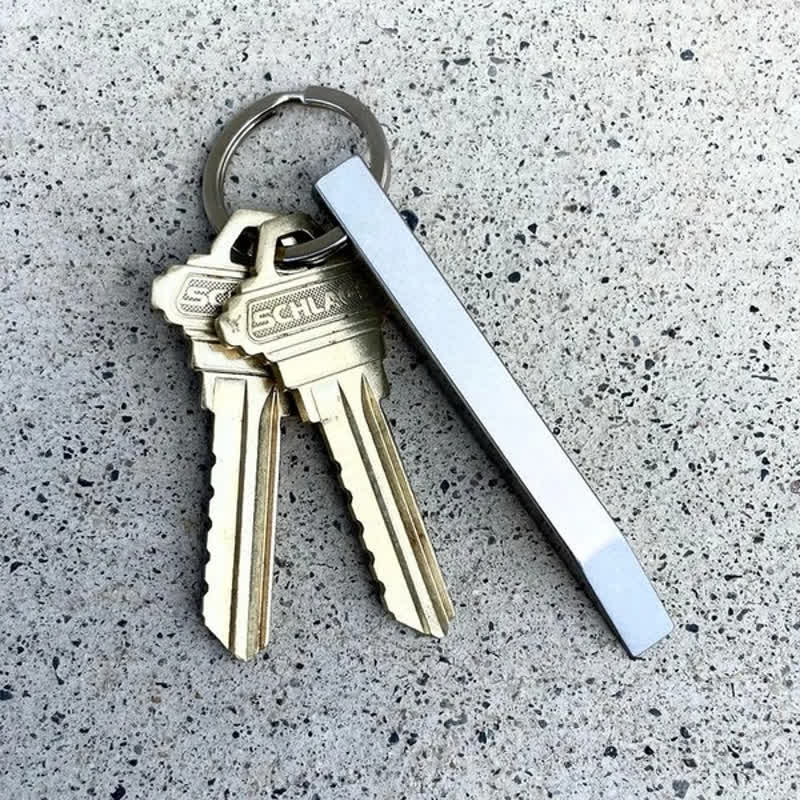 Miniherramienta EDC con palanca, llavero resistente