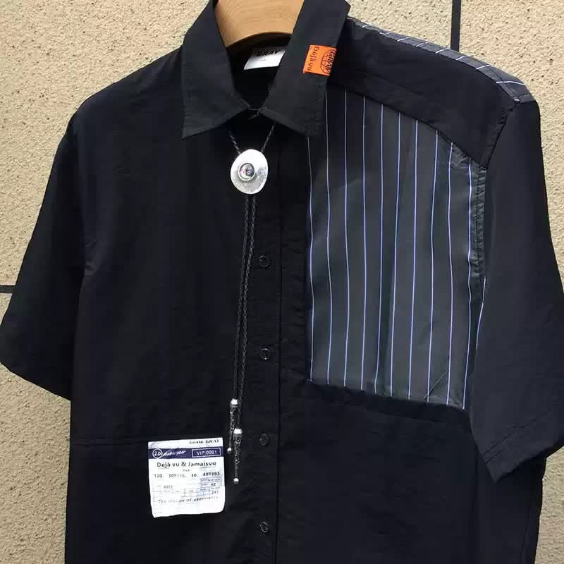 Corbata bolo con incrustaciones de concha de abulón redonda irregular de tendencia