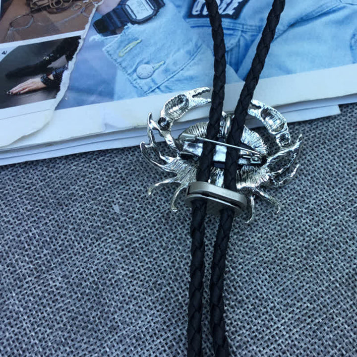 Colgante de concha de abulón de cangrejo extraíble con lazo de bolo