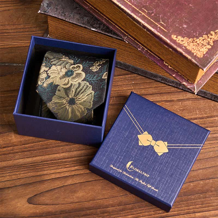 Caja de embalaje para pañuelo de bolsillo y corbata exquisita y multiusos