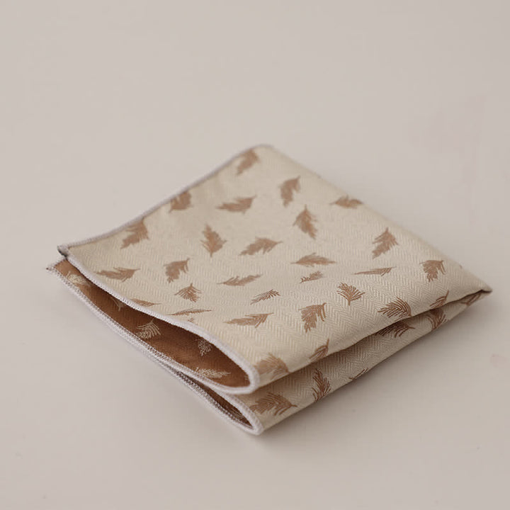 Pañuelo de bolsillo con lunares y rayas para hombre