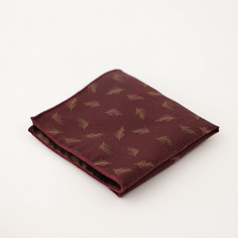 Pañuelo de bolsillo con lunares y rayas para hombre