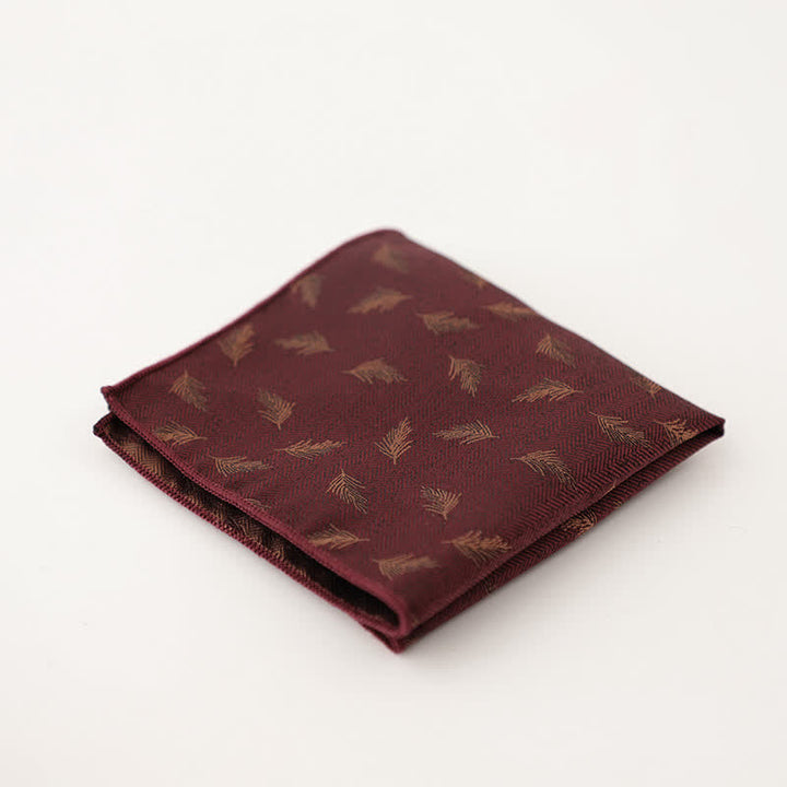 Pañuelo de bolsillo con lunares y rayas para hombre