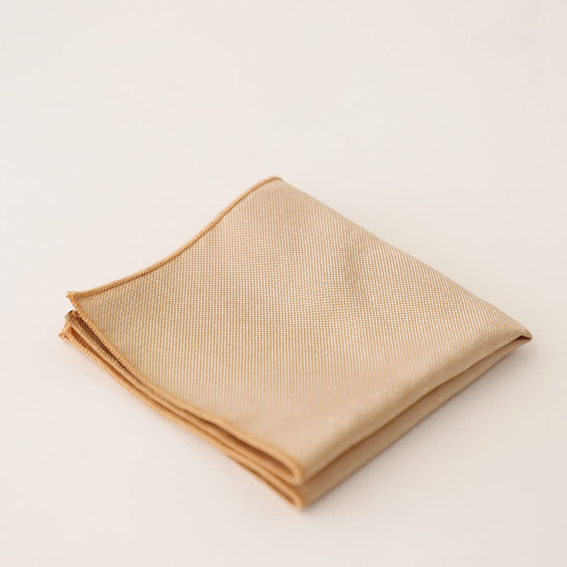 Pañuelo de bolsillo con lunares y rayas para hombre