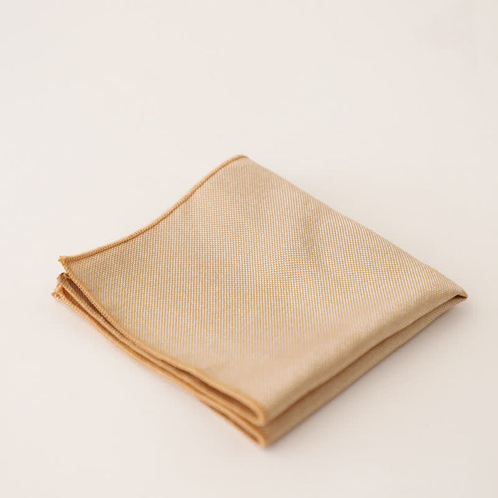 Pañuelo de bolsillo con lunares y rayas para hombre