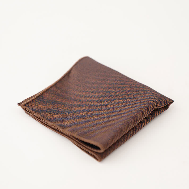 Pañuelo de bolsillo con lunares y rayas para hombre