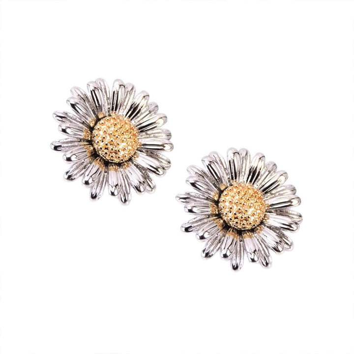 Broche retro de margaritas, accesorio sencillo y bonito para camisas