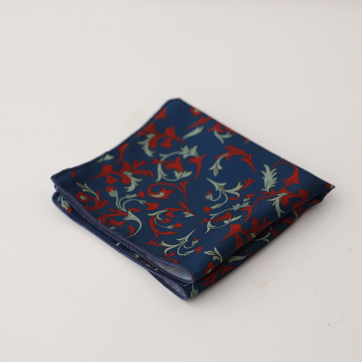 Pañuelo de bolsillo con diseño geométrico abstracto para hombre