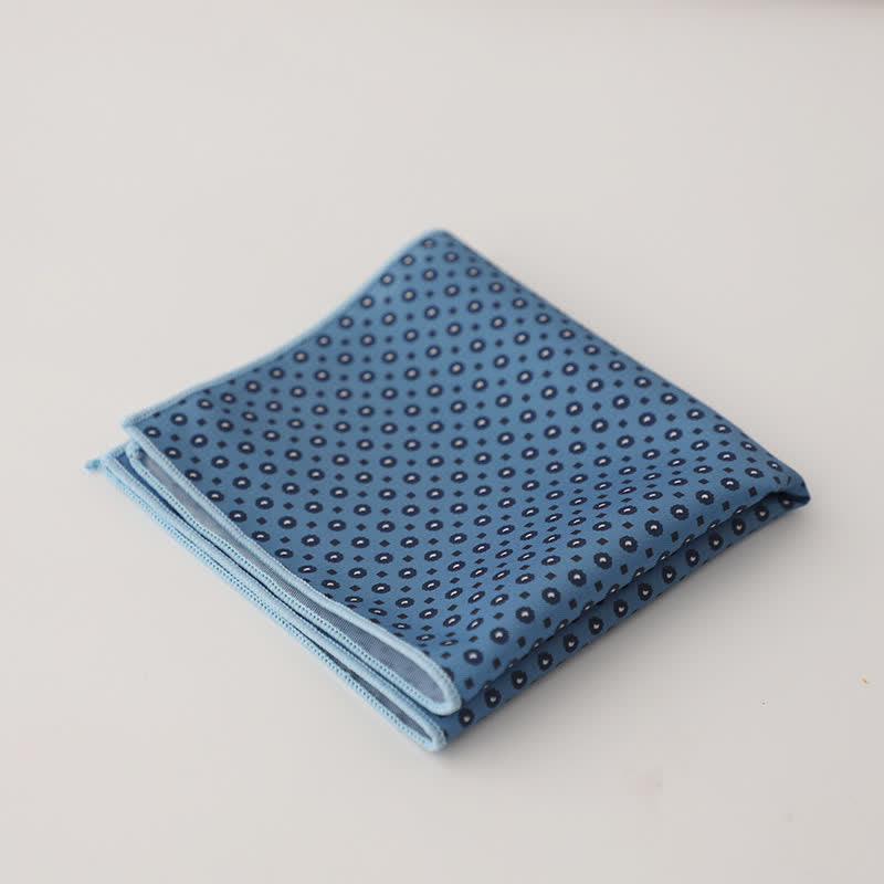 Pañuelo de bolsillo con diseño geométrico abstracto para hombre