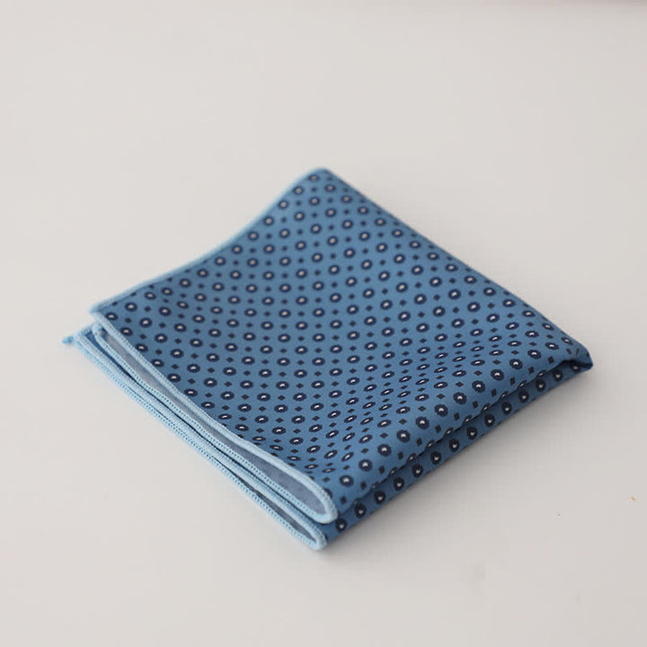 Pañuelo de bolsillo con diseño geométrico abstracto para hombre
