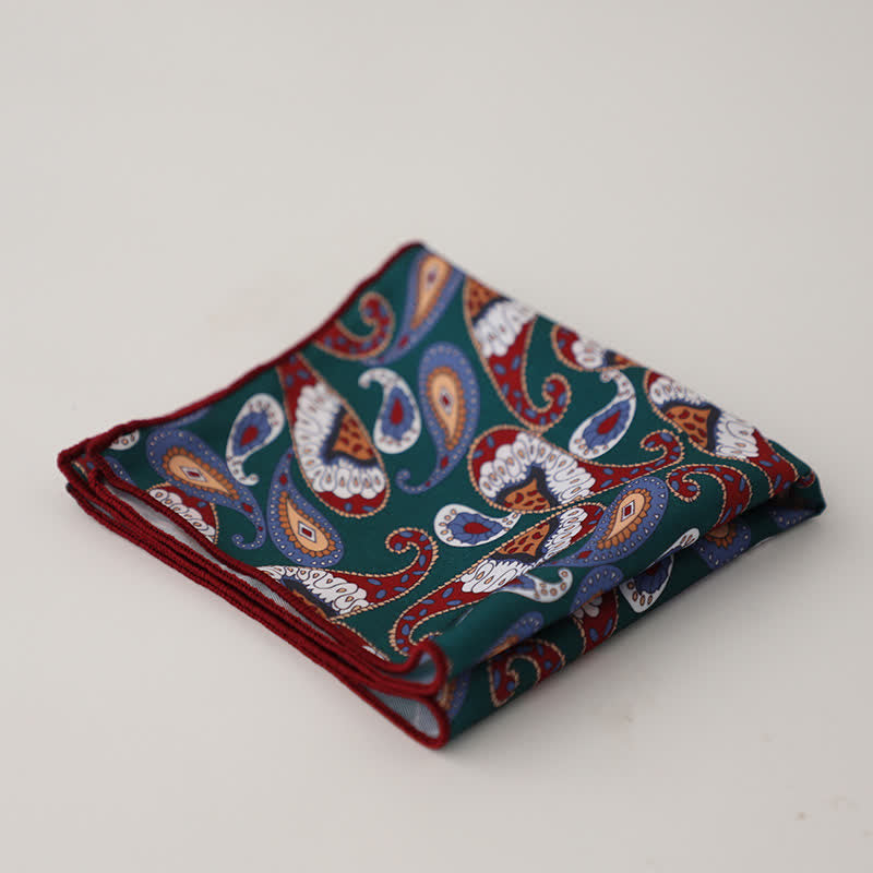 Pañuelo de bolsillo con diseño geométrico abstracto para hombre