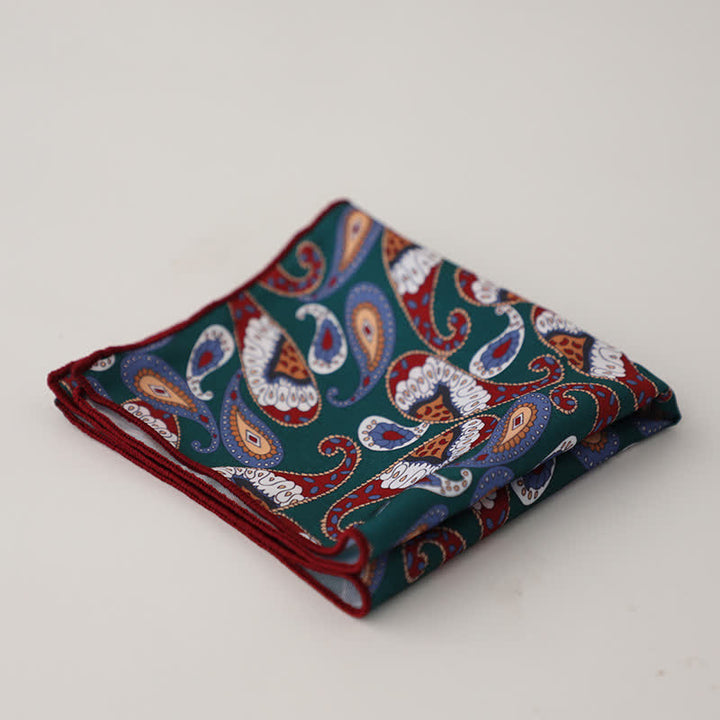 Pañuelo de bolsillo con diseño geométrico abstracto para hombre