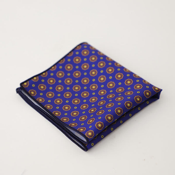Pañuelo de bolsillo con diseño geométrico abstracto para hombre