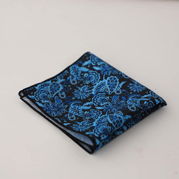 Pañuelo de bolsillo con diseño geométrico abstracto para hombre