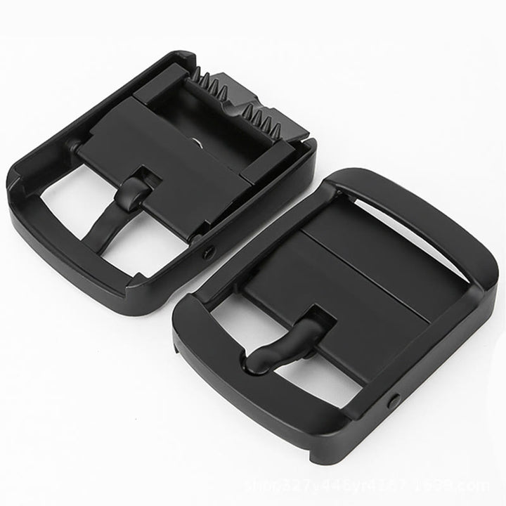 Cinturón deportivo con hebilla giratoria de dos lados para hombre