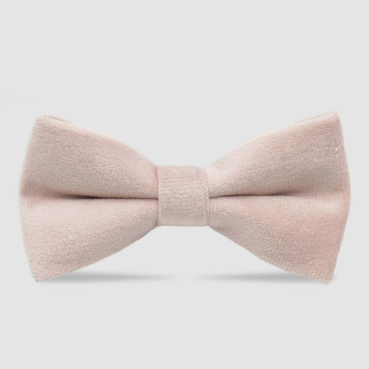 Pajarita formal de terciopelo de color liso para hombre