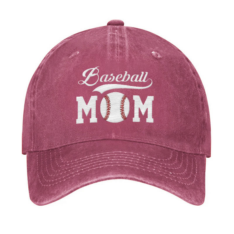 Gorra de béisbol ajustable para mamá del béisbol deportivo