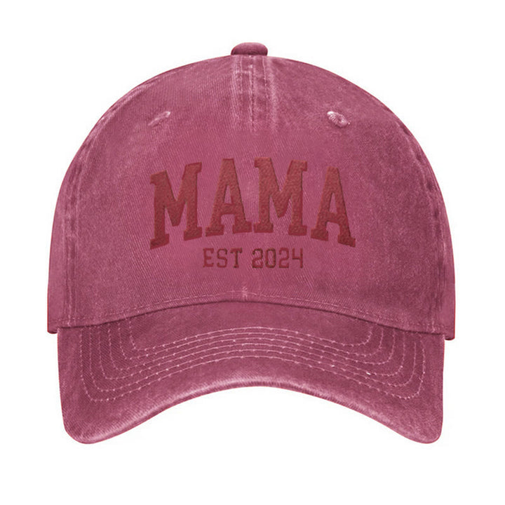 Gorra de béisbol ajustable de mamá