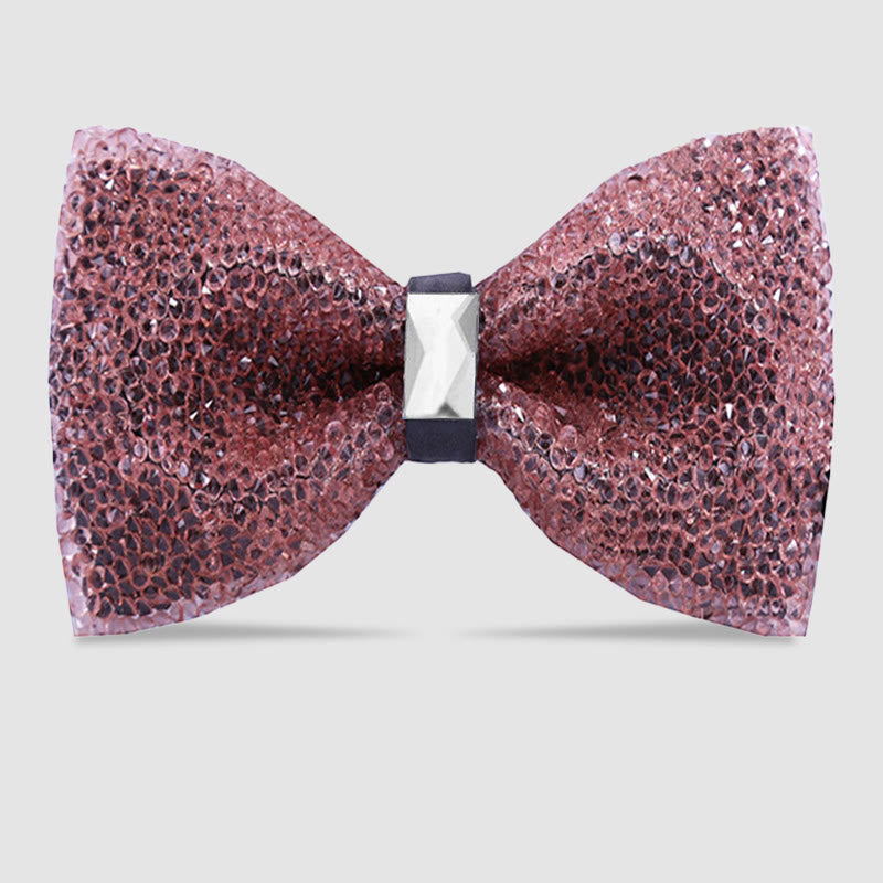 Pajarita con cristales brillantes y estrellas para hombre