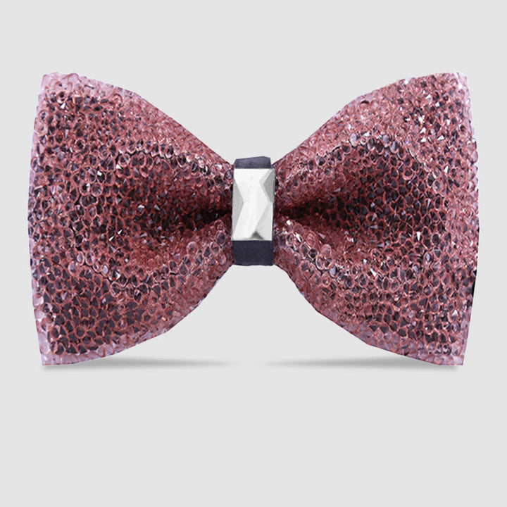 Pajarita con cristales brillantes y estrellas para hombre