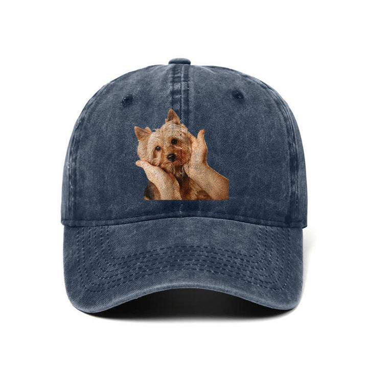 Gorra de béisbol ajustable para amantes de los perros Yorkshire Terrier