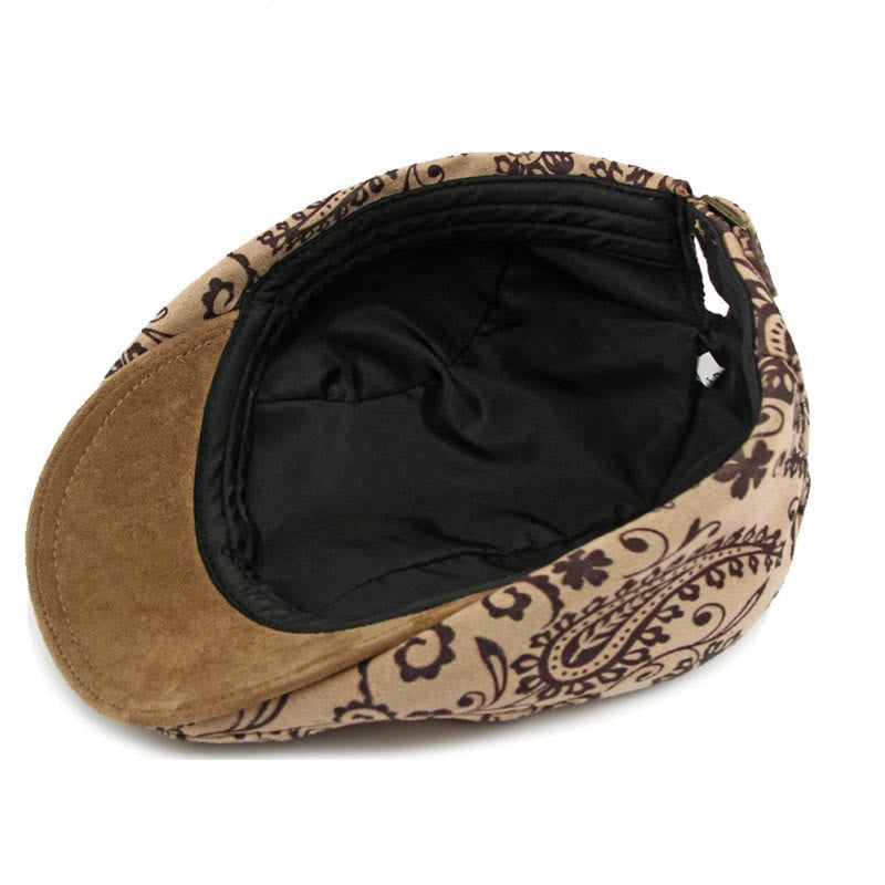 Boina con estampado de anacardos personalizado de estilo étnico - image 7