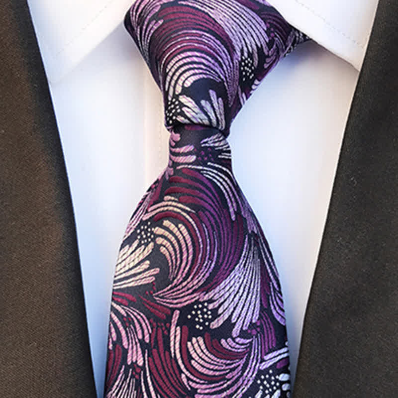 Corbata con estampado espectacular para hombre