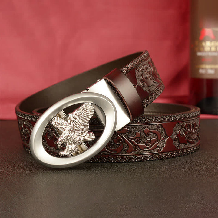 Cinturón de piel de Tercel Majesty Soaring para hombre