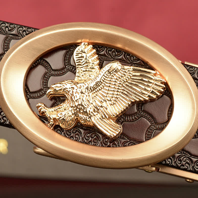 Cinturón de piel de Tercel Majesty Soaring para hombre