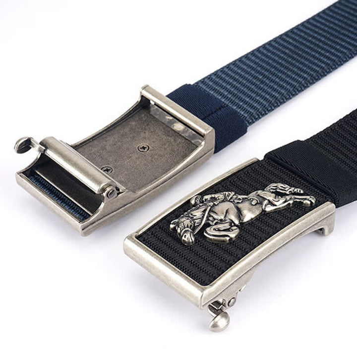 Cinturón de nailon para montar a caballo para hombre