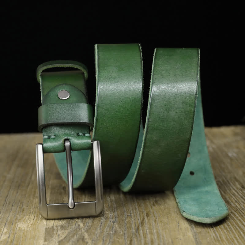 Cinturón de cuero personalizado original para hombre